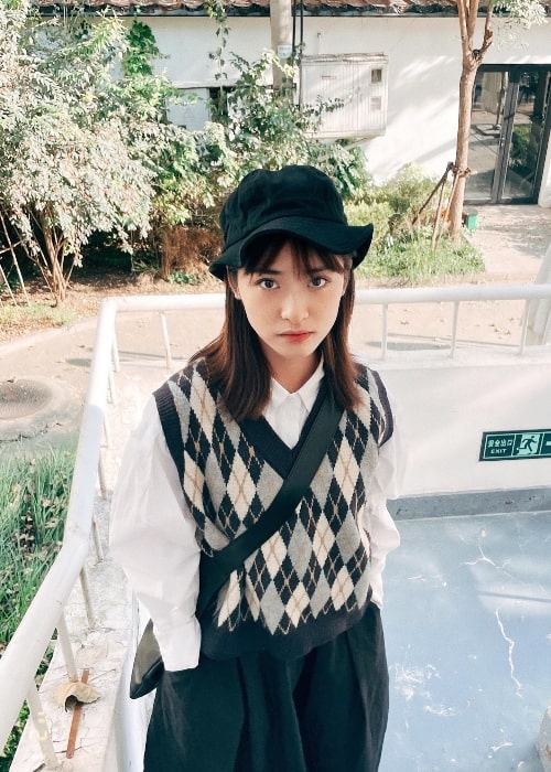 Shen Yue as seen in an Instagram post in October 2021