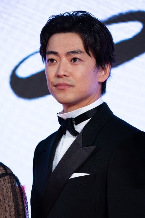 Shunsuke Daito at the opening ceremony of the Tokyo International Film Festival 2019