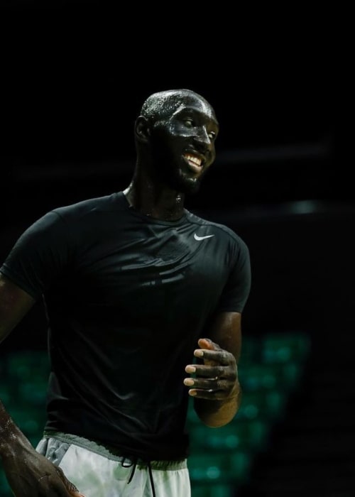 Tacko Fall as seen in an Instagram Post in May 2020