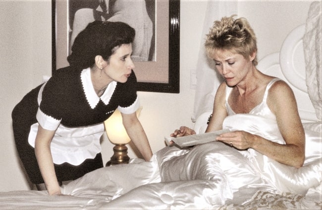 Theresa Saldana (Left) and Dee Wallace in the film 'Illusion Infinity' (2004)
