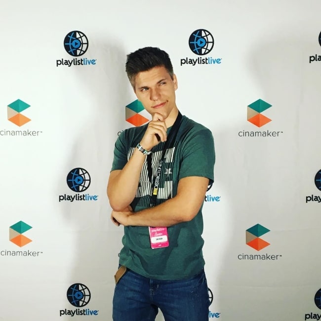 Zane Nixon as seen in a picture that was taken at Playlist Live in Washington D.C. in September 2017