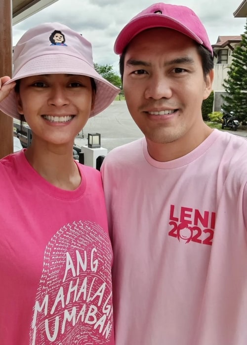 Bianca Gonzalez and JC Intal, as seen in April 2022