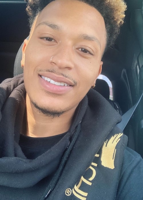 Carnell Breeding as seen in a selfie that was taken in Atlanta, Georgia in September 2020