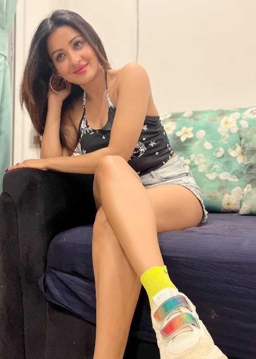 Chhavi Pandey in April 2022