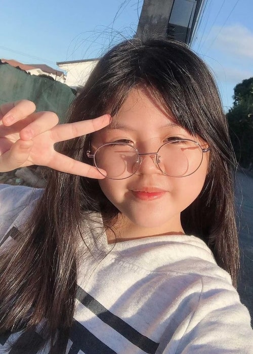 Chunsa Jung as seen while taking a sun-kissed selfie in May 2021