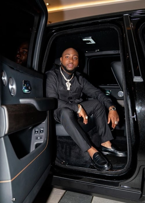 Davido as seen in an Instagram Post in December 2021