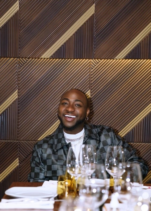 Davido as seen in an Instagram Post in November 2021