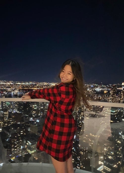Emily Ha as seen in a picture that was taken in Midtown Manhattan in December 2021