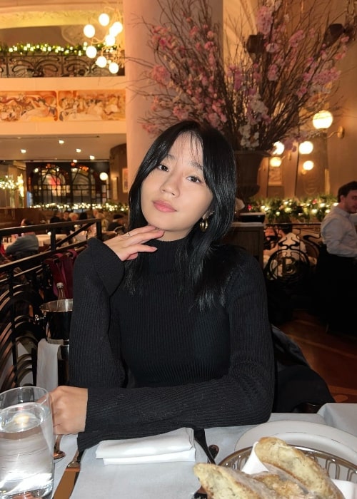 Evelyn Ha as seen in a picture that was taken in November 2021, in Manhattan, New York