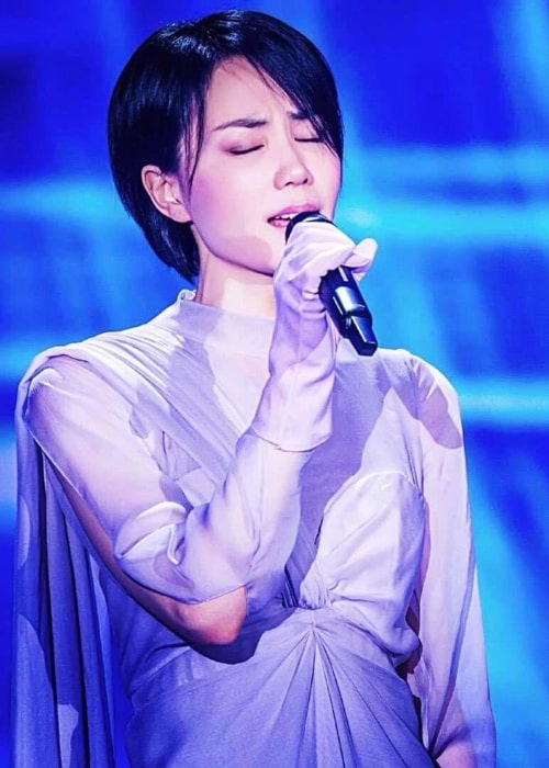 Faye Wong as seen in an Instagram Post in February 2018