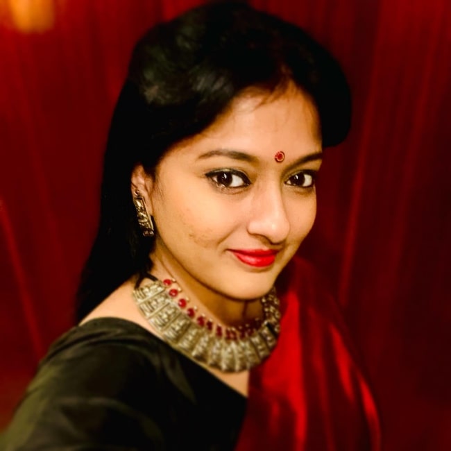 Gayathri Raghuram as seen in November 2021