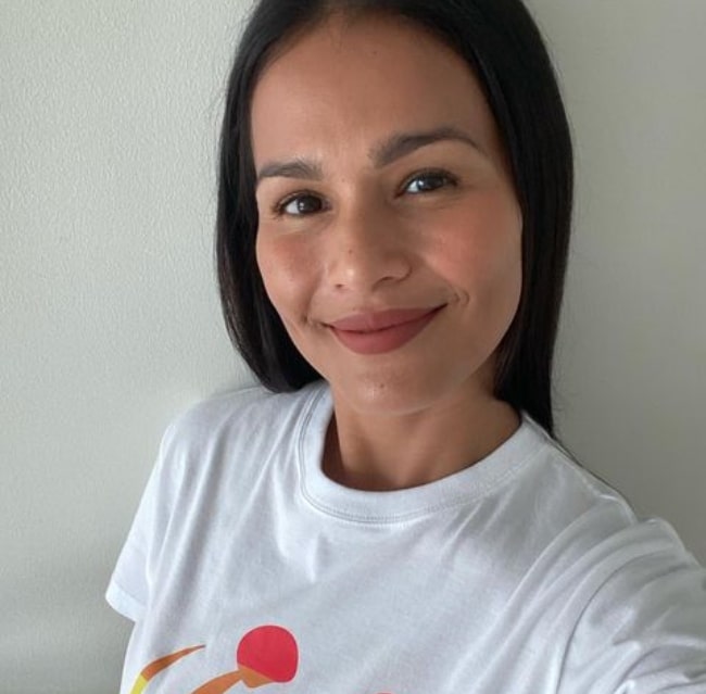 Iza Calzado in June 2020 believeing in loving and respecting one another as we all are part of the same beautiful world