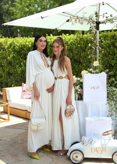 Jadyn Xavier as seen in a picture with her mother Brittany Xavier at the July 2021, at The Langham Huntington, Pasadena