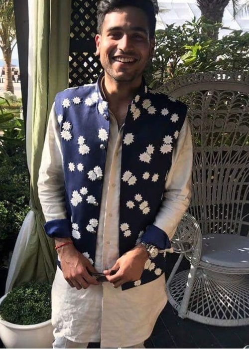 Jai Anmol Ambani as seen in an Instagram Post in March 2018