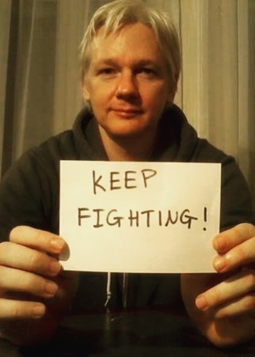 Julian Assange as seen in an Instagram Post in May 2015