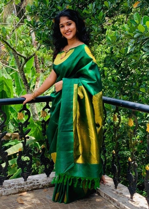 Kalyani Anil as seen in a picture that was taken in July 2020
