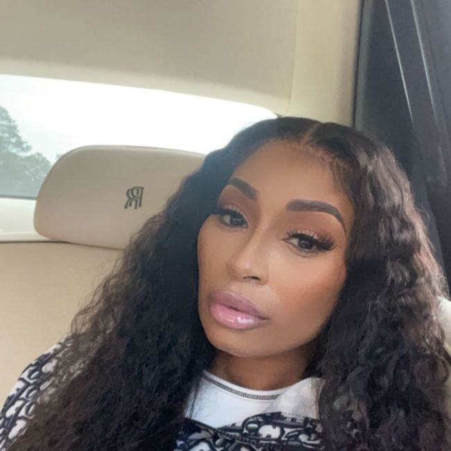 Karlie Redd as seen in an Instagram selfie from July 2021