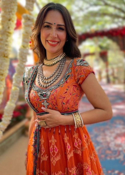 Kim Sharma as seen in an Instagram post in January 2022