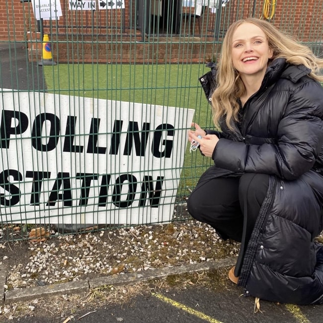 Maxine Peake as seen in a picture that was taken in May 2021