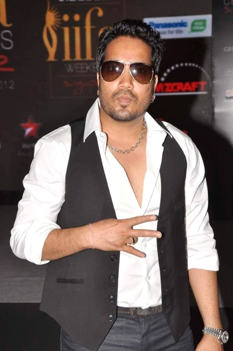 Mika Singh as seen at the IIFA press conference in 2012
