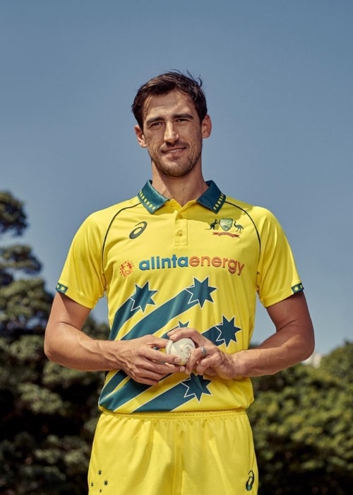 Mitchell Starc as seen in an Instagram post in December 2019