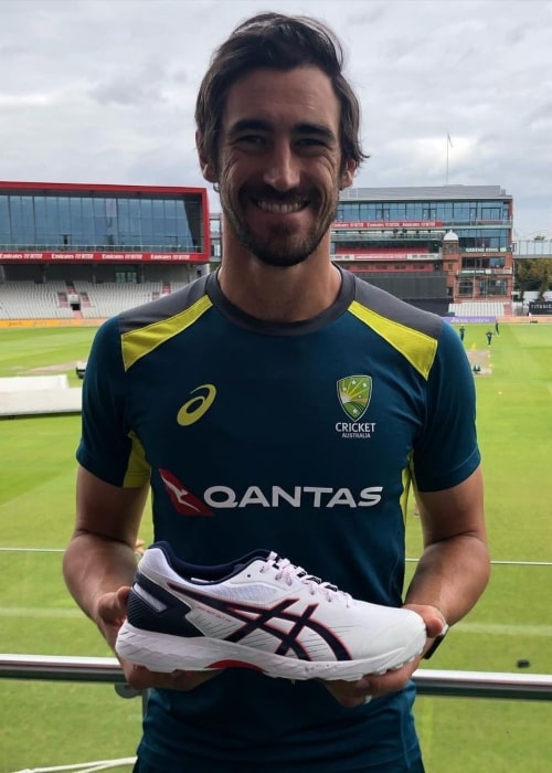 Mitchell Starc as seen in an Instagram Post in September 2020