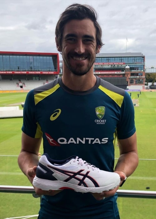 Mitchell Starc as seen in an Instagram post in September 2020