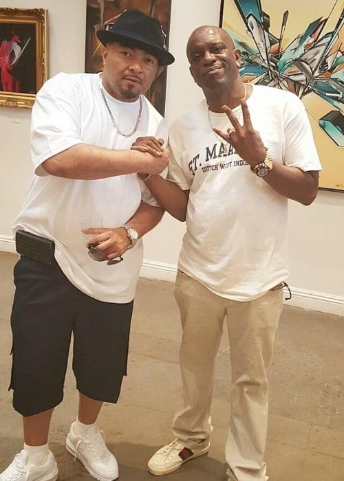 Mopreme Shakur (right) as seen with TJ Lewis in September 2015