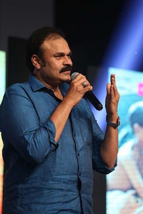 Nagendra Babu as seen at an audio function