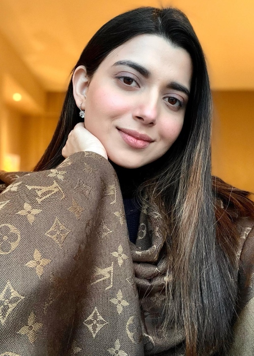 Nimrat Khaira as seen in a selfie that was taken in April 2022