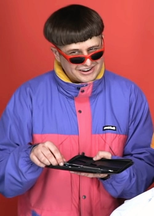 Oliver Tree on the 'Woody Show' in February 2019
