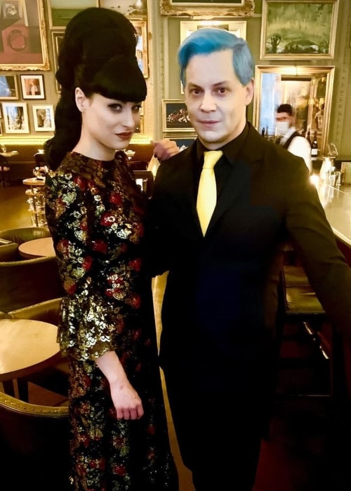 Olivia Jean and Jack White, as seen in September 2021
