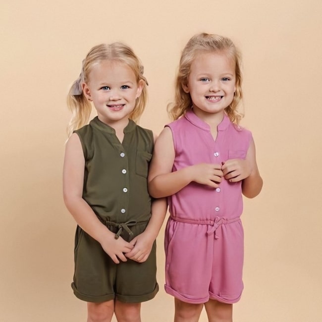 Riley Busby as seen in a picture with her sister Olivia Busby in May 2020