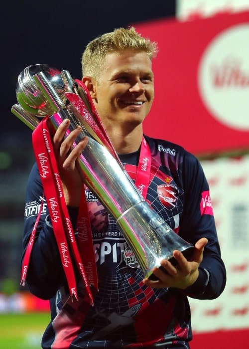 Sam Billings as seen in an Instagram post in September 2021