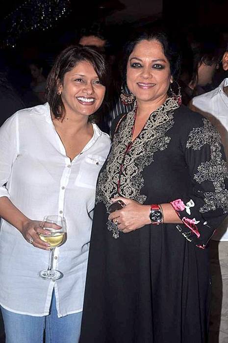 Tanvi Azmi (right) seen with Pallavi Joshi in 2012