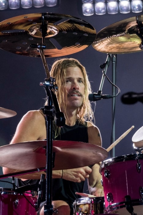 Taylor Hawkins as seen while performing with Foo Fighters in 2017