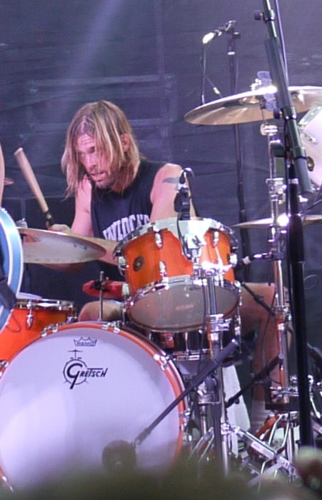 Taylor Hawkins of the Foo Fighters at the SXSW festival in Austin, Texas in March 2011