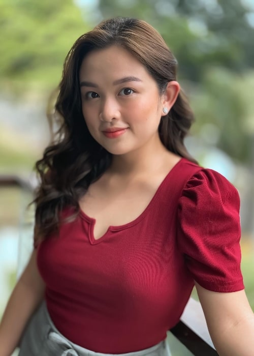 Trina Legaspi as seen while posing for the camera in October 2021