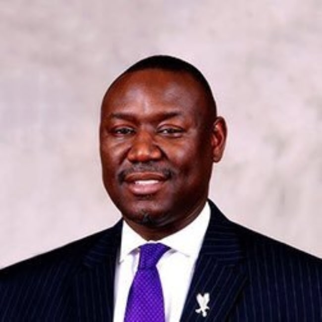 Benjamin Crump as seen in a picture that was taken in the past