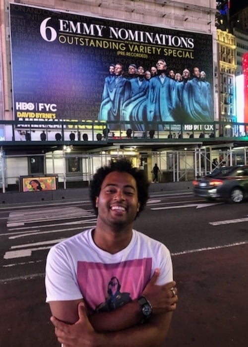 Bobby Wooten III as seen in a picture that was taken in August 2021, in Times Square, New York City