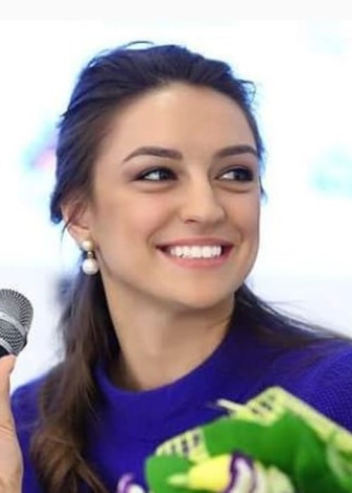 Evgeniya Kanaeva as seen in an Instagram Post in October 2015