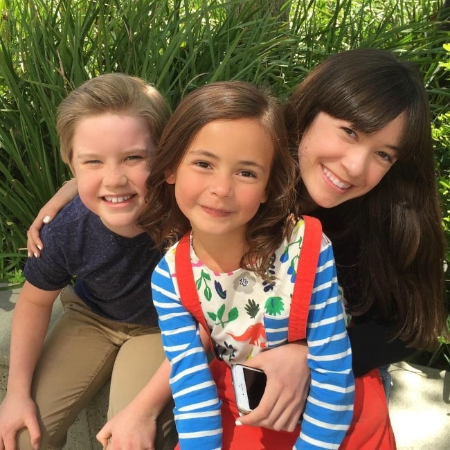 From Left to Right - Matthew McCann, Hala Finley, and Grace Kaufman in June 2016