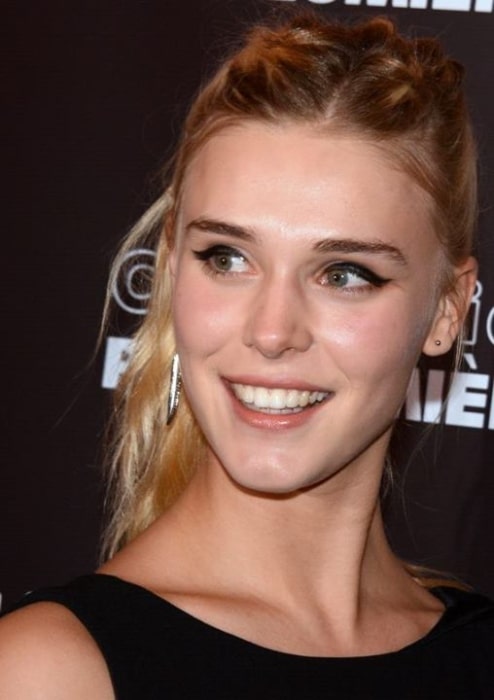 Gaia Weiss as seen at the Lumières Awards 2014