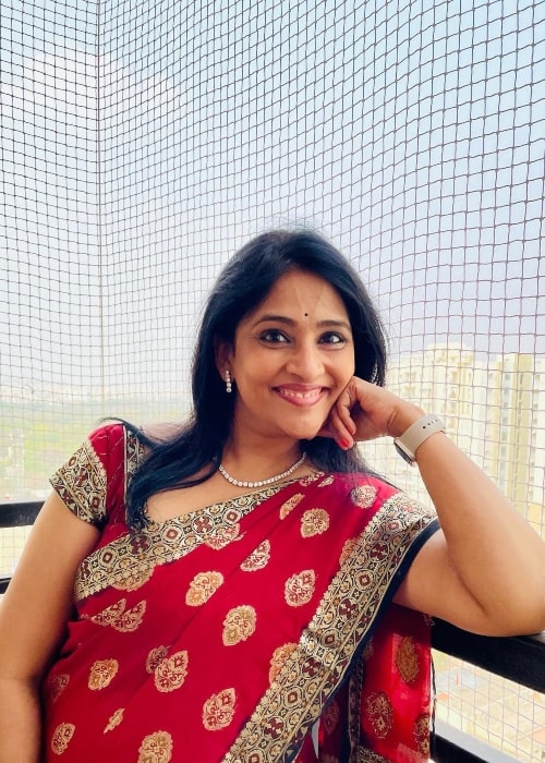 Gayatri Bhargavi as seen in a picture that was taken in April 2022