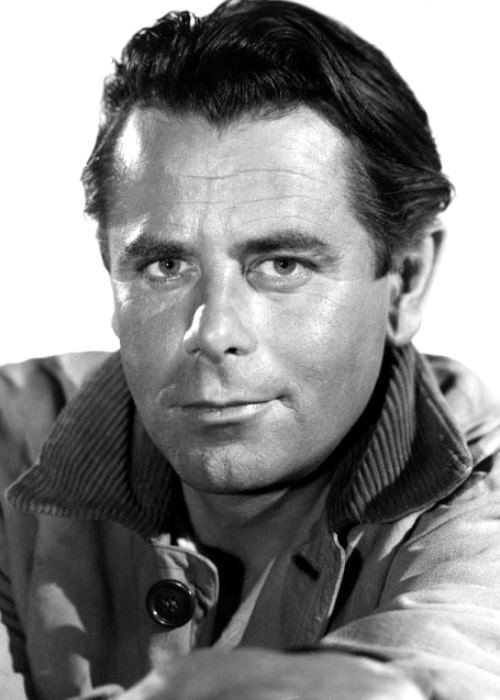 Glenn Ford as seen in a publicity photo in 1955