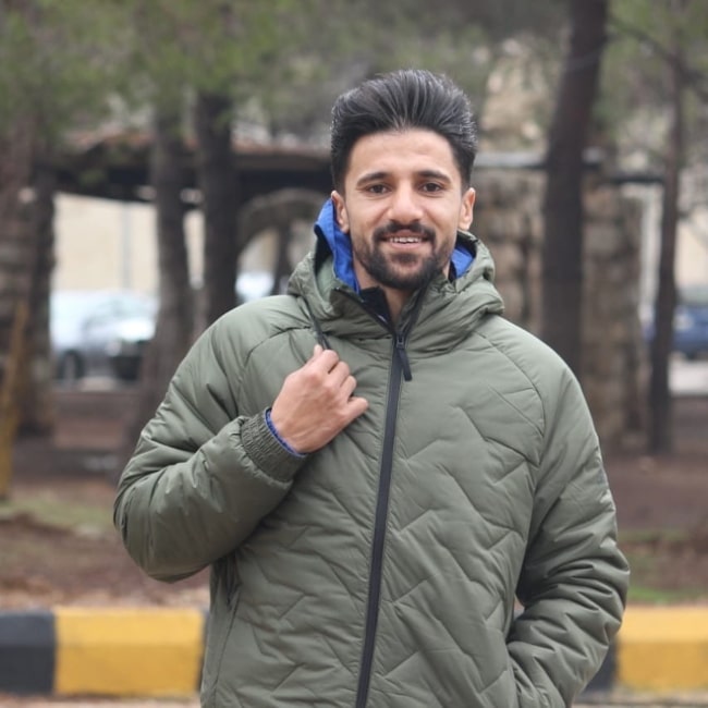 Hamza Al-Dardour as seen in a picture that was taken in May 2020