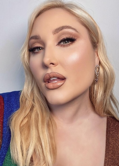 Hayley Hasselhoff as seen in a selfie that was taken in March 2022