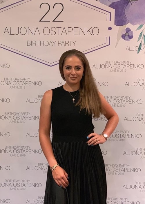 Jeļena Ostapenko as seen in an Instagram Post in June 2019