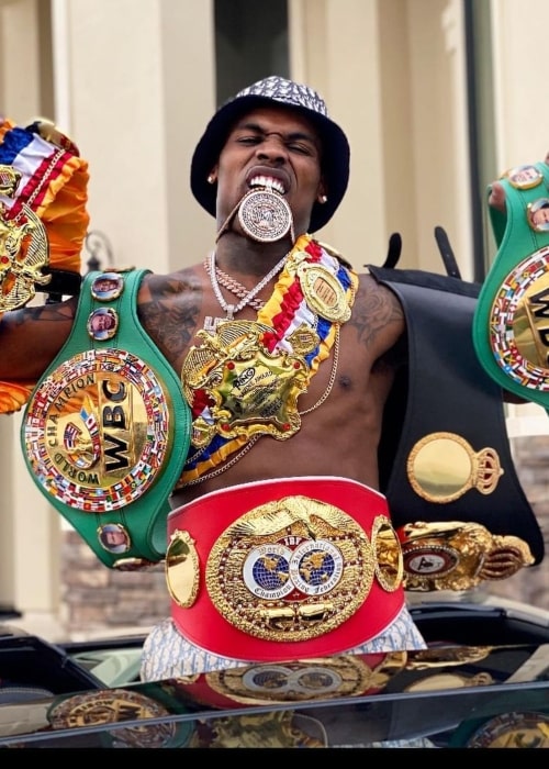 Jermell Charlo as seen in an Instagram Post in April 2021