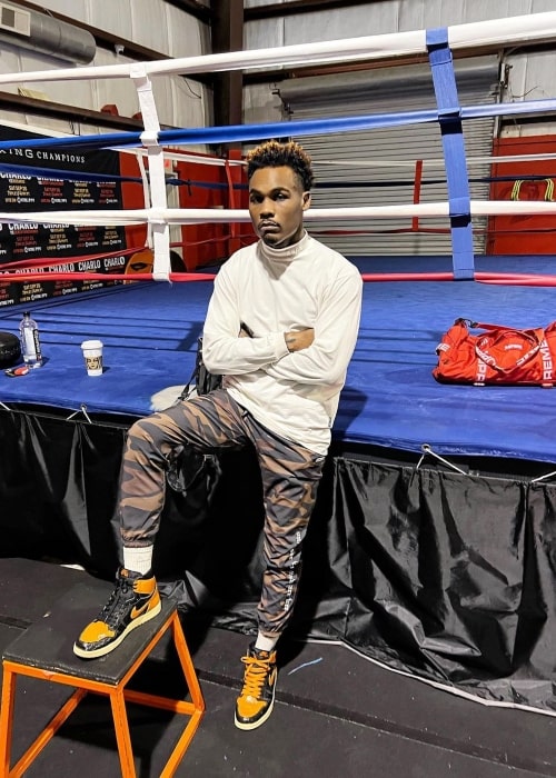 Jermell Charlo as seen in an Instagram Post in February 2022